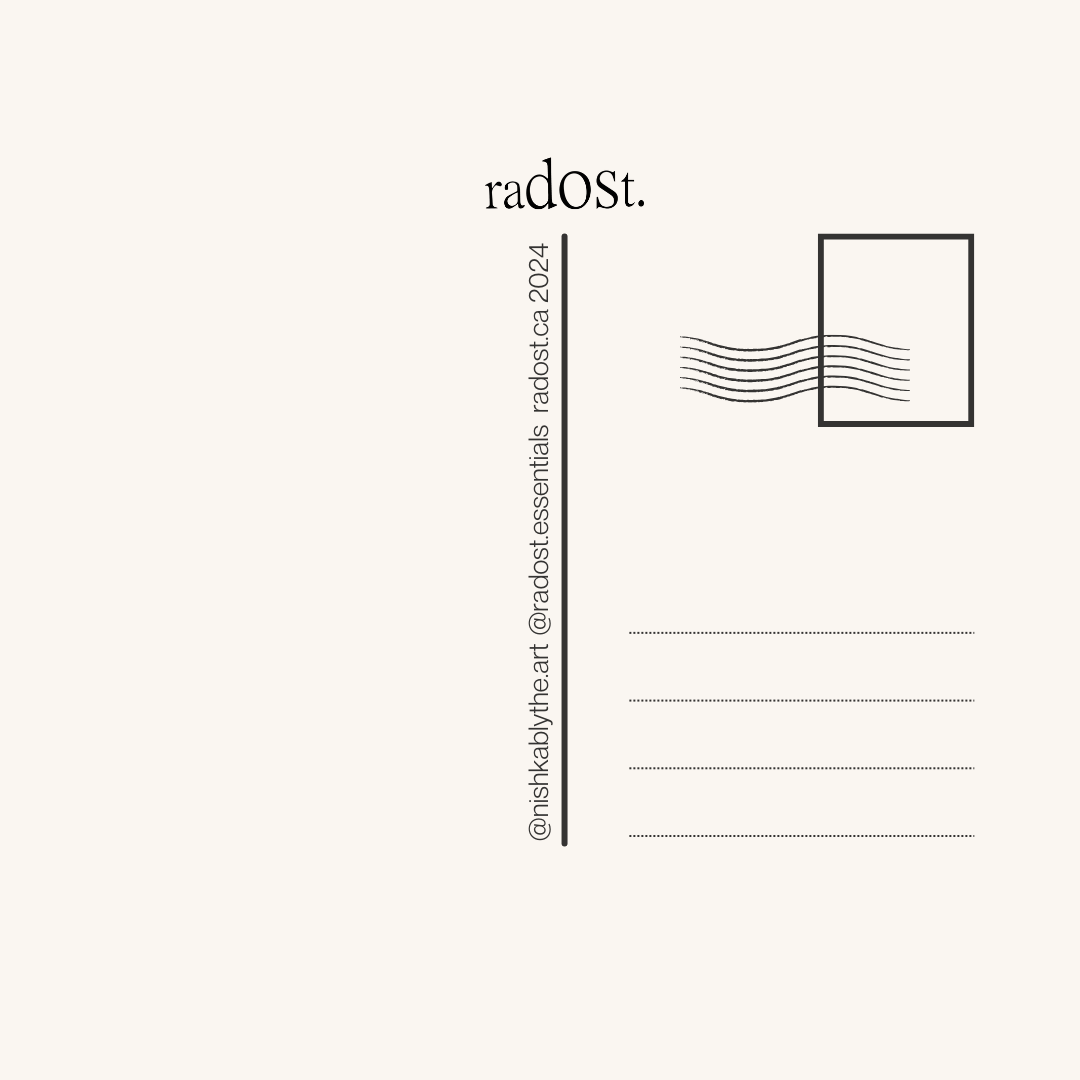 Radost Postcard Series